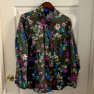 Denim Jacket FloweredPrint